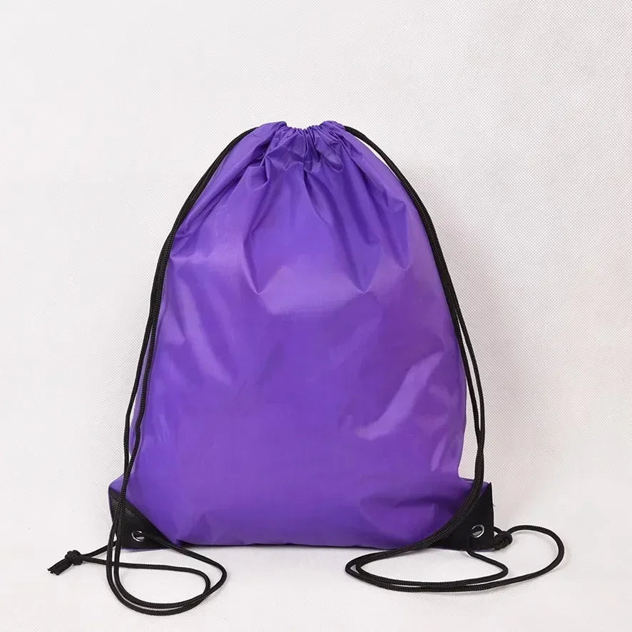 10 Pcs Drawstring Backpack For Shoes Rucksack Shoulder Bags Gym Bag Muti Color PRIVATE CUSTOM Personalize Logo
