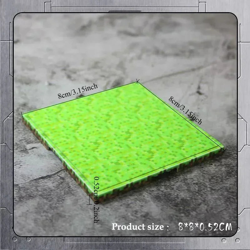 Magnetic Base Plate Variety Baseplates Match Mine World DIY Magnetic Building Blocks Toys for Boys and Girls Children Toy Gift