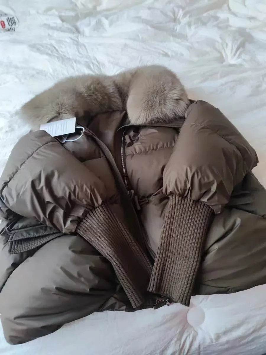 Korean Fur Collar Parka - P12 Hub Europe