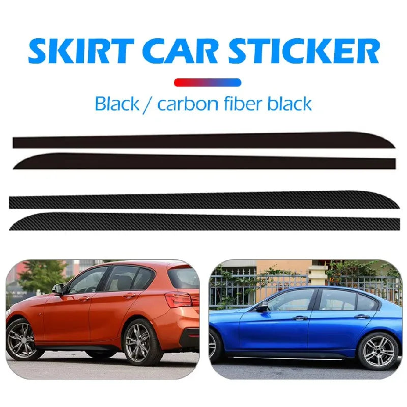 Car Sticker Car Door Body Side Skirt protect Decals For BMW 3 Series E21 E30 E36 E46 E90 E91 E92 E93 F30 F31 F34 F35 G20 G21 G28