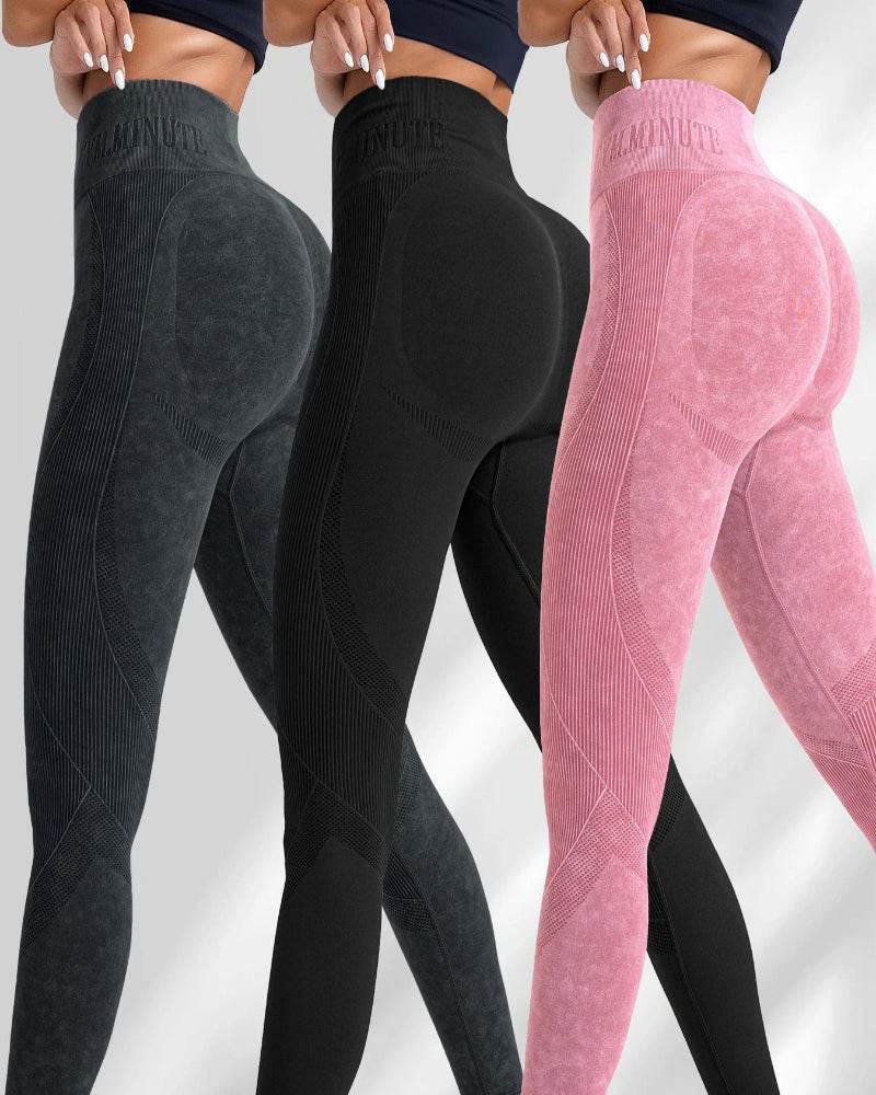 Seamless Scrunch Yoga Leggings - P12 Hub Europe
