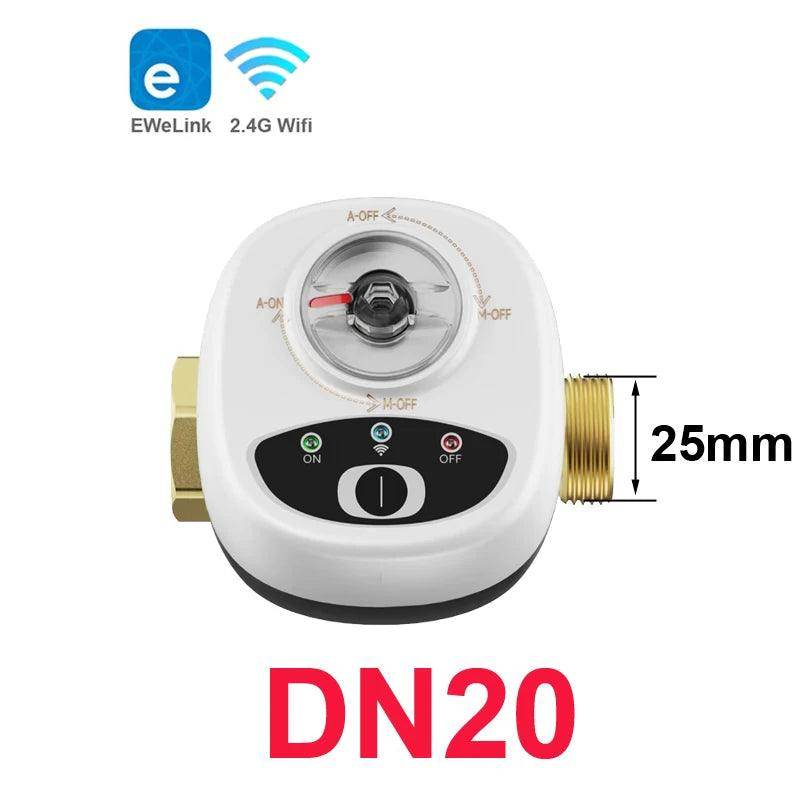Water Valve Smart WiFi eWeLink Work with Alexa and Google - P12 Hub Europe