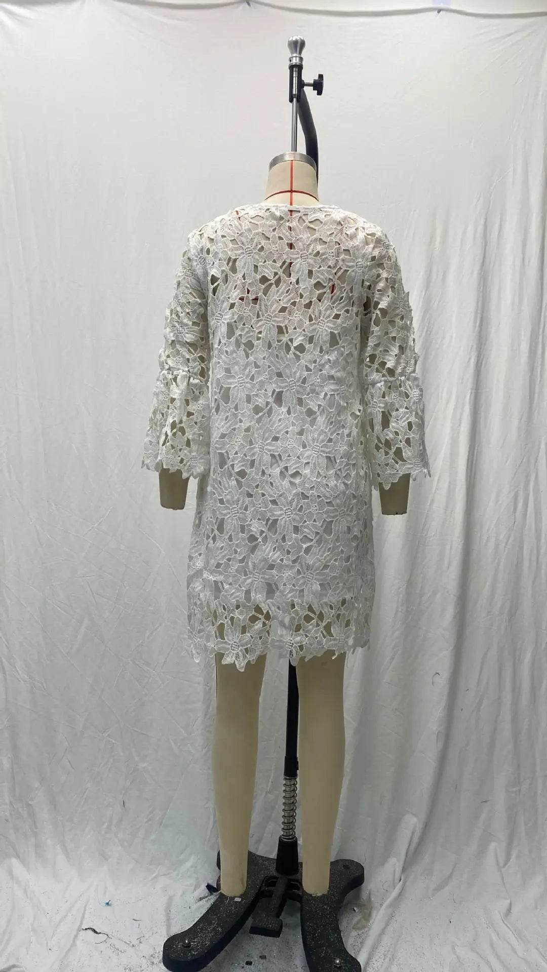 Ethnic Lace Knee Dress - P12 Hub Europe