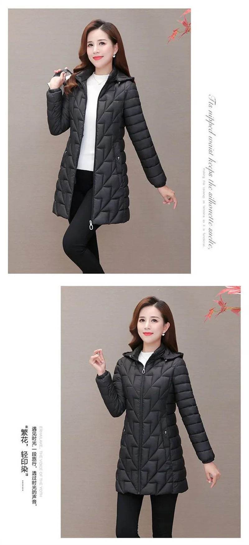 Light Mid-Long Padded Parka - P12 Hub Europe