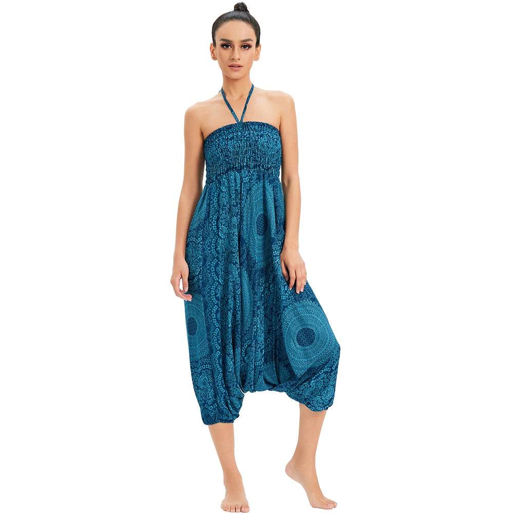 Women's Boho Harem Rayon Pants - P12 Hub Europe