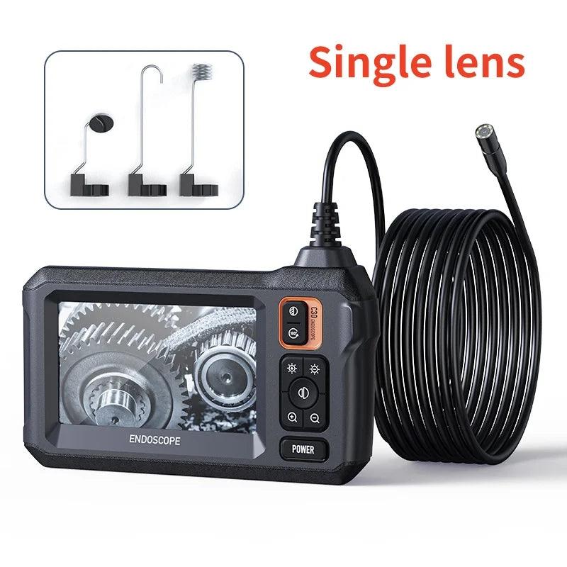 Borescope 8mm Dual Lens 4.3" IPS, 1080P, IP67, 1-5M
