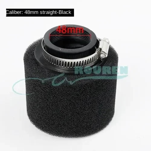 35mm 38mm 42mm 45mm 48mm 50mm 60MM Elbow Neck Foam Air Filter Sponge Cleaner Scooter Dirt Bike Motorcycle RED Kayo BSE
