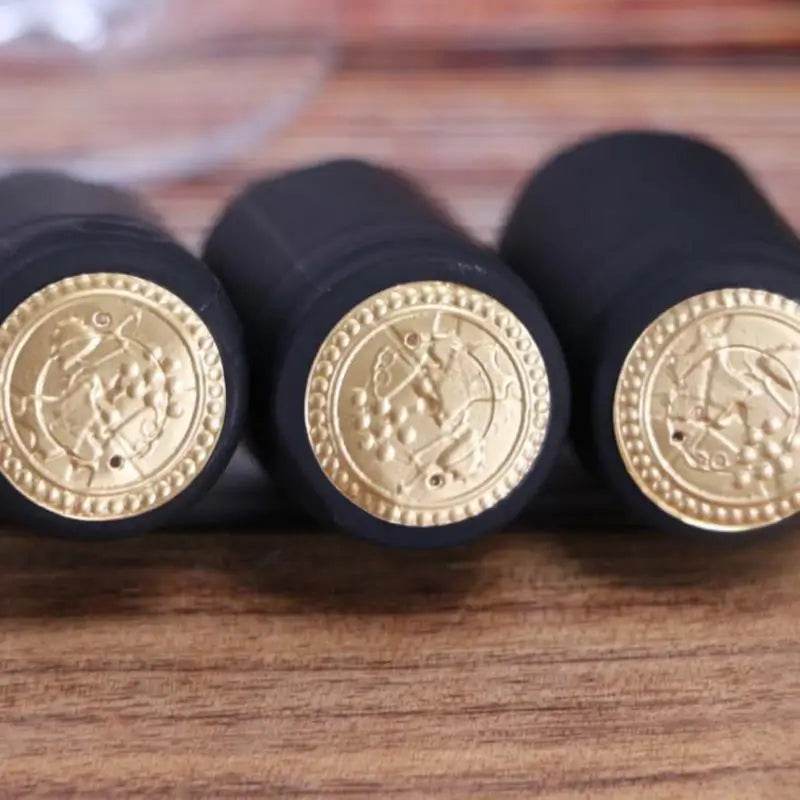 100pcs Heat Shrink Film Sealing Cap Wine Bottle Film Wine Heat Shrinkable Cap - P12 Hub Europe