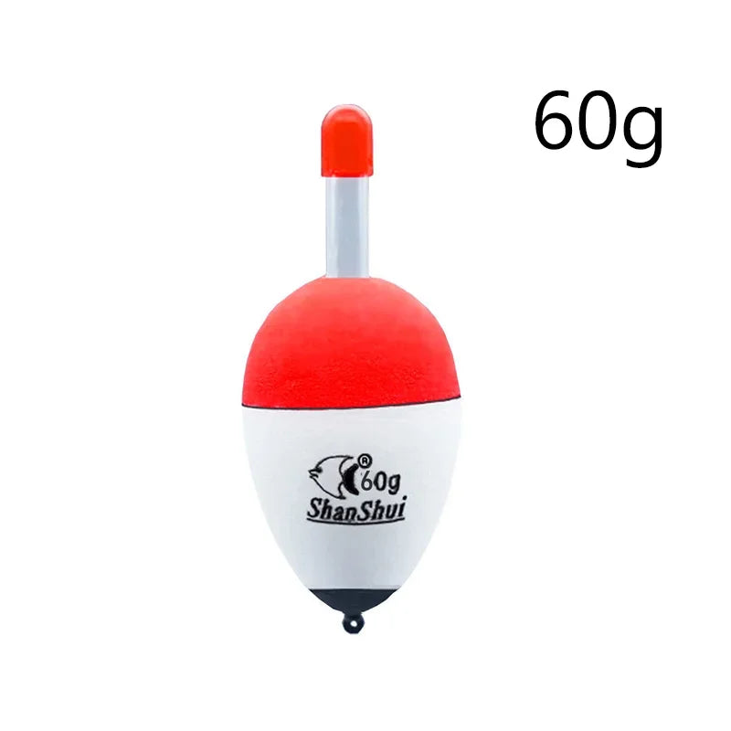 2/5/6Pcs EVA Luminous Fishing Night Float Light Stick Foam Plastic Bobber Sea Rock Fishing Floats Buoyancy Bobber