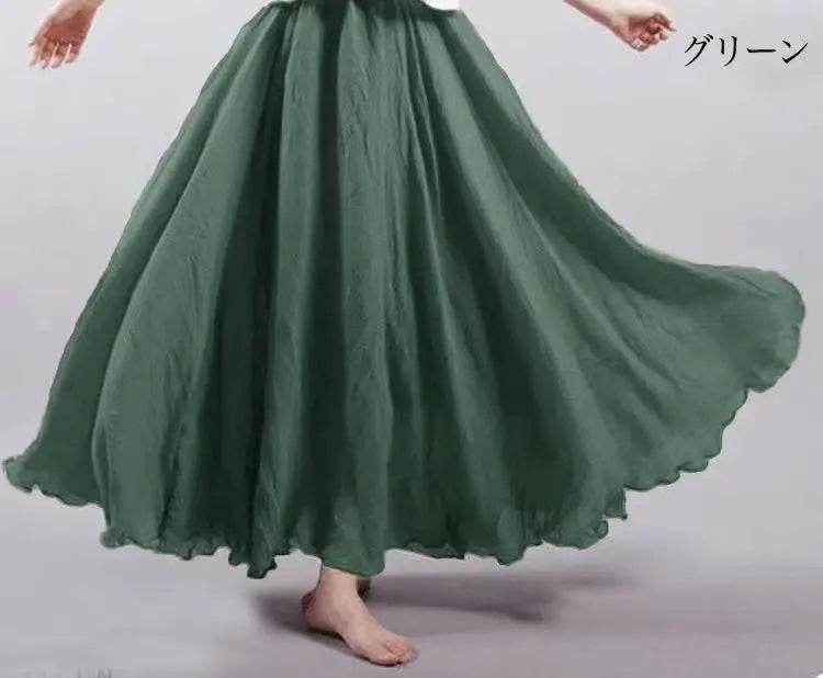 Mori Girl Cotton Linen Skirt - P12 Hub Europe