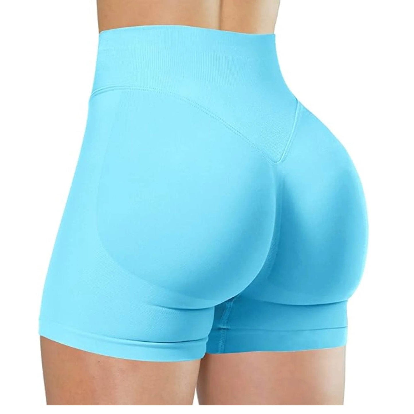 Summer High Waisted Yoga Shorts - P12 Hub Europe