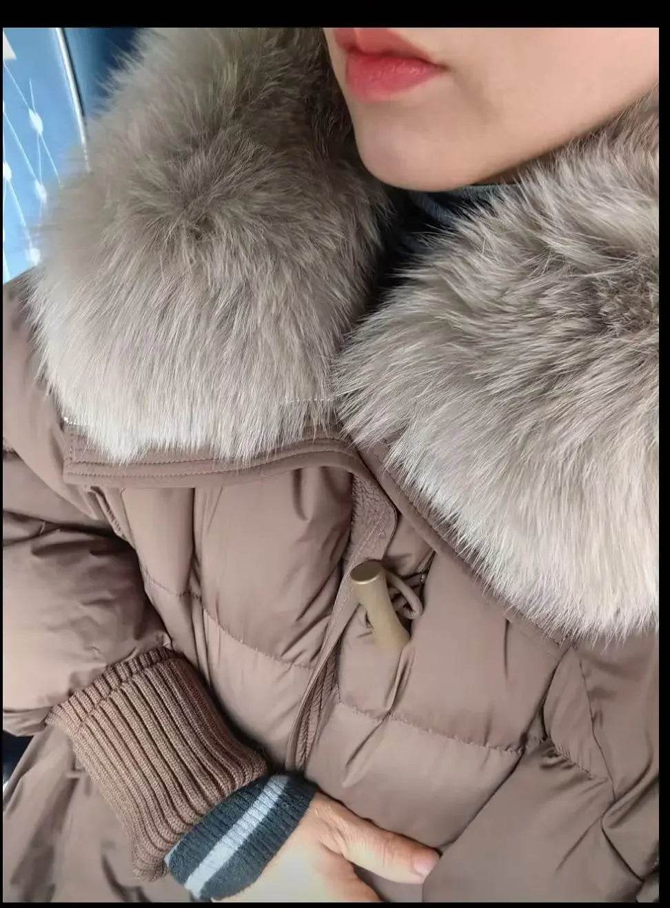 Korean Fur Collar Parka - P12 Hub Europe