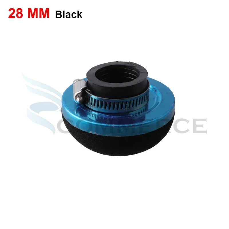 Motorcycle 28/32/35/38/42/45/50/54/58MM Stright Foam Air Filter Sponge Cleaner For 2 Stroke Engine Pocket Bike Mini Moto Scooter