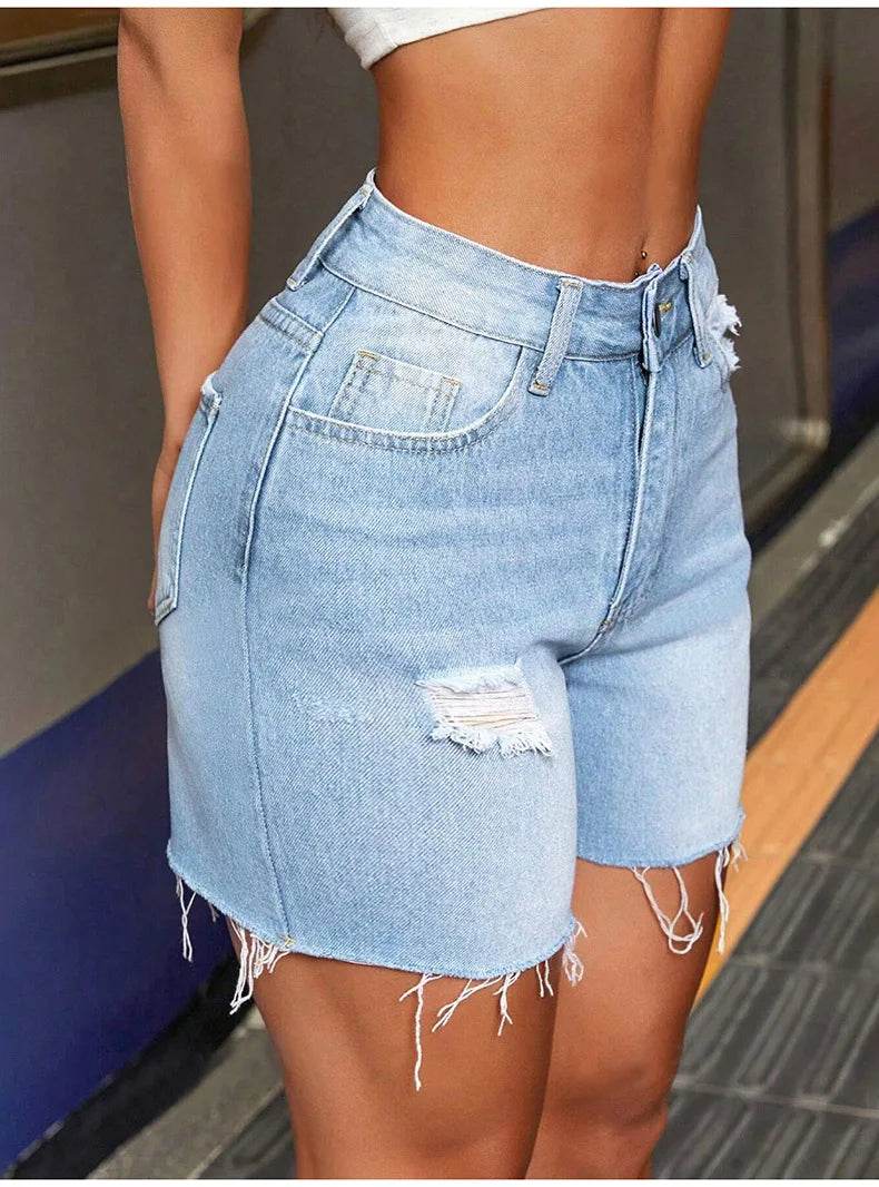 Women's High Waist Shorts - P12 Hub Europe