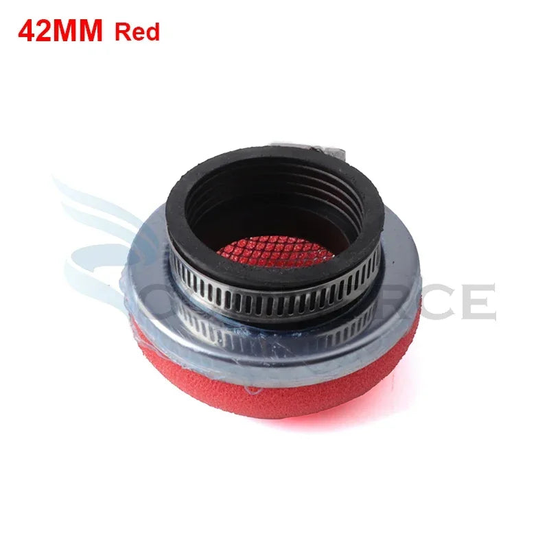 Motorcycle 28/32/35/38/42/45/50/54/58MM Stright Foam Air Filter Sponge Cleaner For 2 Stroke Engine Pocket Bike Mini Moto Scooter