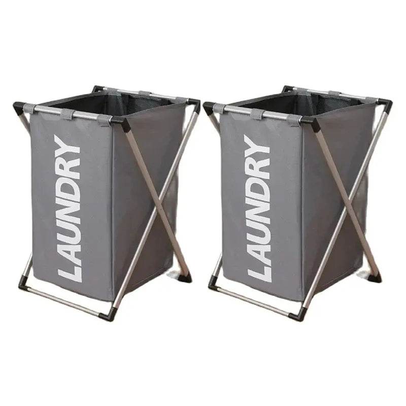 Foldable Waterproof Grid Laundry Basket - P12 Hub Europe