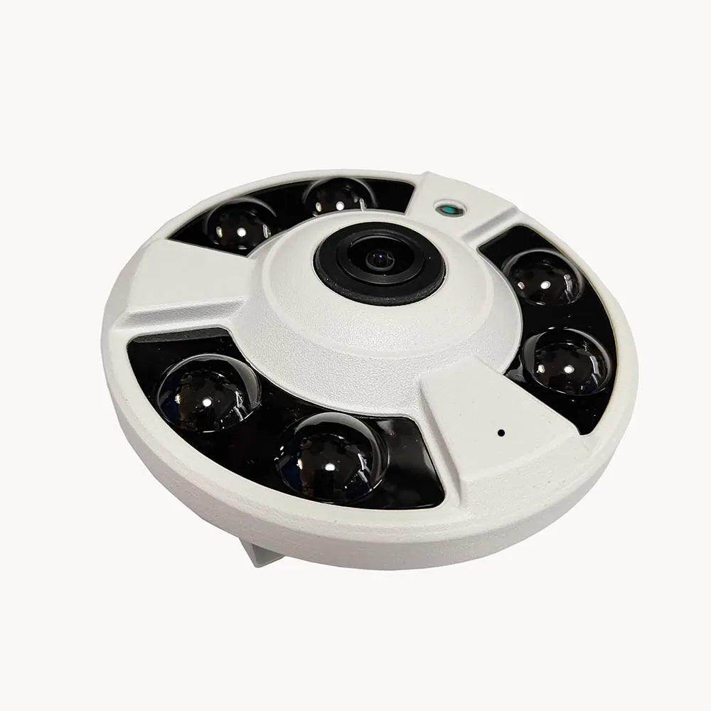 Fisheye IP Camera4K 8MP 180°, Audio, Night - P12 Hub Europe