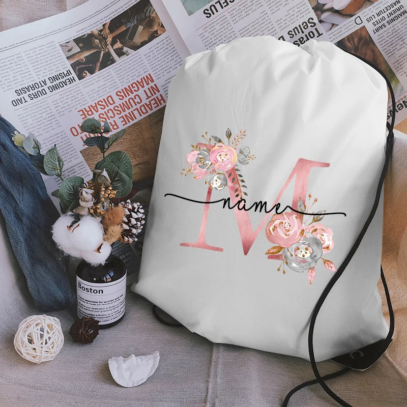 Custom Name Drawstring Backpack Large Capacity Sports Backpack Wear-resistant Gym Bag Lightweight Basketball Backpack Sport Bag