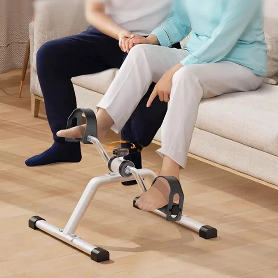 Home Mini Bicycle Gym Trainer Indoor Sports Exercise Bike Workout Pedal Bike Stationary Exercise Pedals Arms Legs Trainer Bike