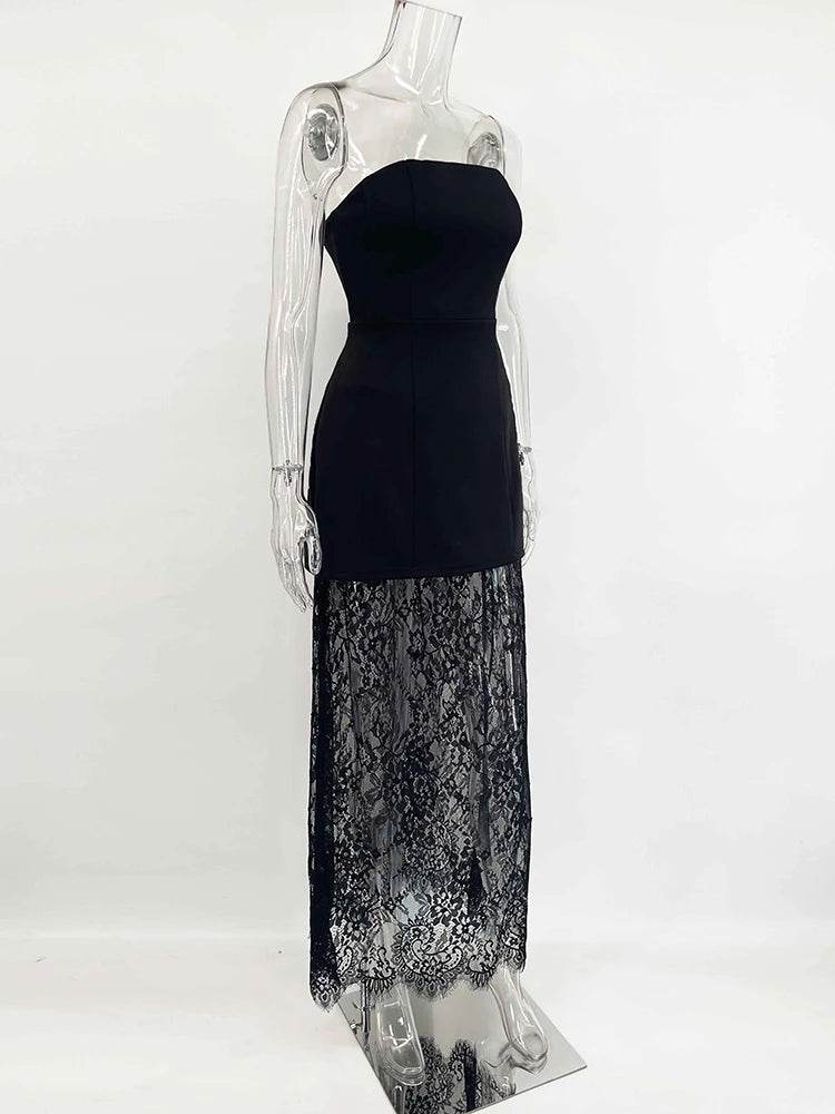 Tornova Strapless Lace Skirt Set - P12 Hub Europe