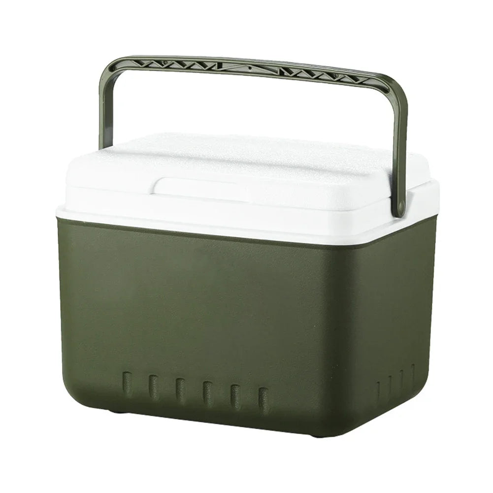 15L Insulated Ice Chest Multipurpose Portable Ice Bucket Outdoor Hard Cooler for Camping Picnic Beach Drink Beverage Fishing