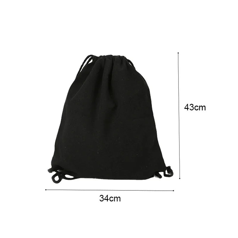 NEW Rope Bag Holder Tote Bag with Drawstring No Pain Cloth Pocket Pouch Drawstring LSD05