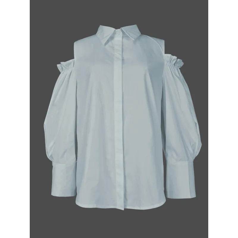 Modigirl Women's Cold Shoulder Blouse - P12 Hub Europe