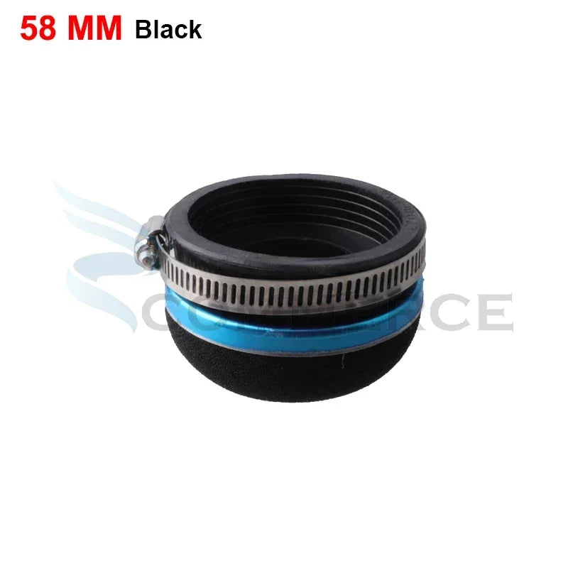 Motorcycle 28/32/35/38/42/45/50/54/58MM Stright Foam Air Filter Sponge Cleaner For 2 Stroke Engine Pocket Bike Mini Moto Scooter