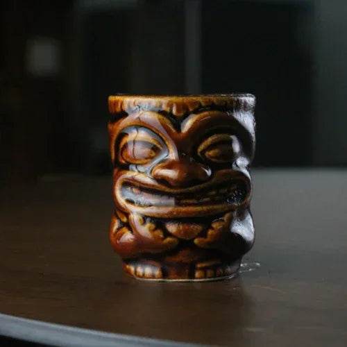 60ml Tiki Mug Hawaiian Cocktail Cup Creative Wine Bar Tools Beverage Cups Gifts for Friends Luxury Decoration Ceramic Funny Cup - P12 Hub Europe