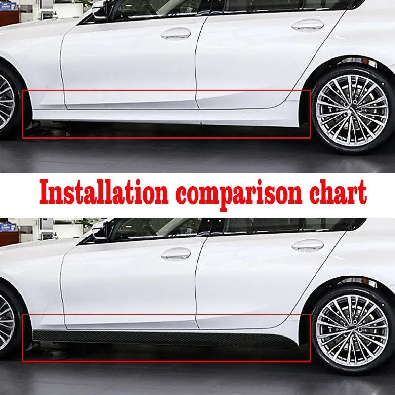 Car Sticker Car Door Body Side Skirt protect Decals For BMW 3 Series E21 E30 E36 E46 E90 E91 E92 E93 F30 F31 F34 F35 G20 G21 G28