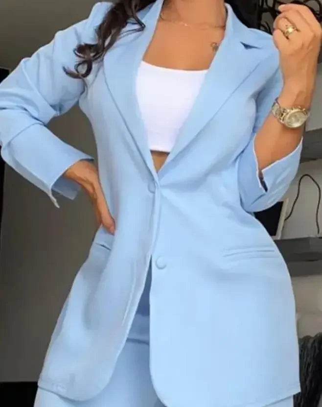 Autumn Elegant Blazer Set - P12 Hub Europe