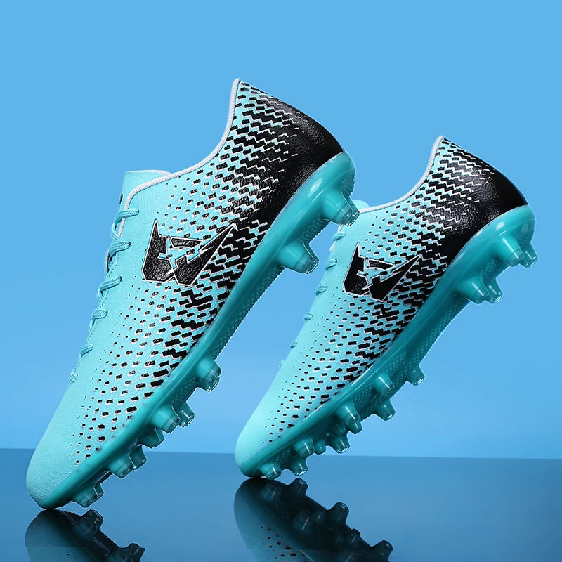 Society Football Cleats TF/FG Soccer Shoe Man Football Boots Professional Non-slip Training Cleat Artificial Grass Sport Sneaker