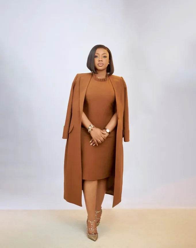 Elegant Office Blazer Dress - P12 Hub Europe