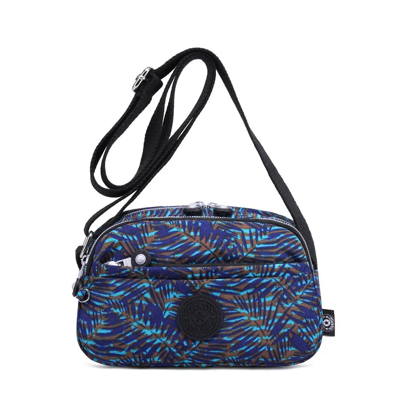 High Quality New Nylon Women Shoulder Messenger Bag Girl Cross Body Phone Purse Lightweight Blue Purple Black Red Grey M1570