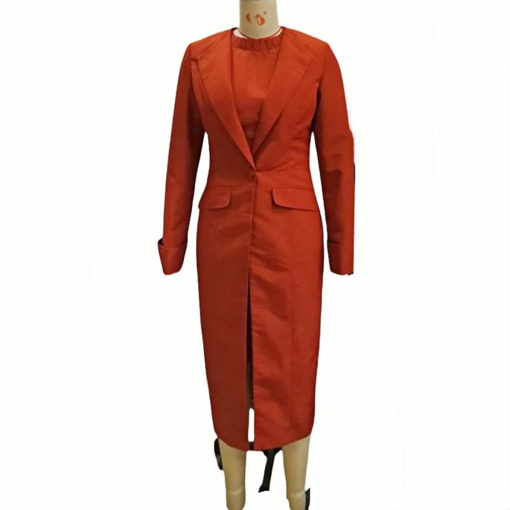 Elegant Office Blazer Dress - P12 Hub Europe