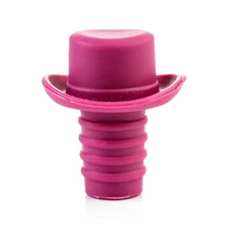 Creative Magic Hat Wine Stoppers Silicone Wine Stopper Reusable Decorative Wine Seal Stopper Cap for Wine Beverage - P12 Hub Europe