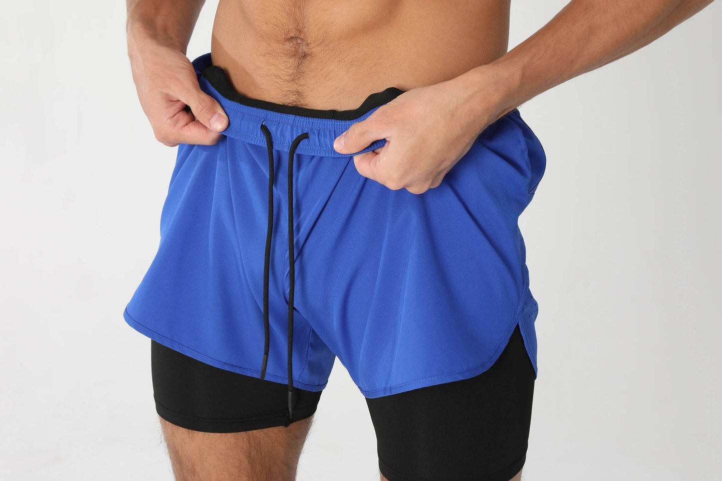 Men's Gym Liner Running Shorts - P12 Hub Europe