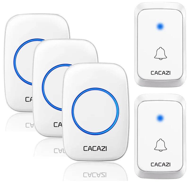 Doorbell Wireless | 300M, 36 Tunes, Battery Powered, No Plug-In - P12 Hub Europe