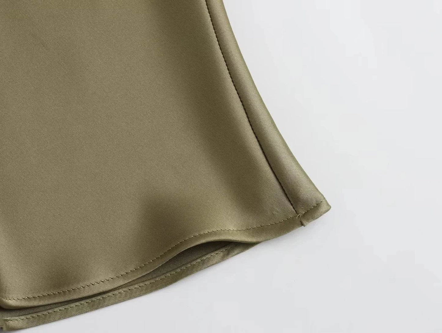 Women's Y2K Satin Midi Skirt - P12 Hub Europe