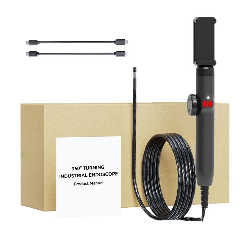 Endoscope 3.9mm 5" Rotating Dual Lens 1080P - P12 Hub Europe