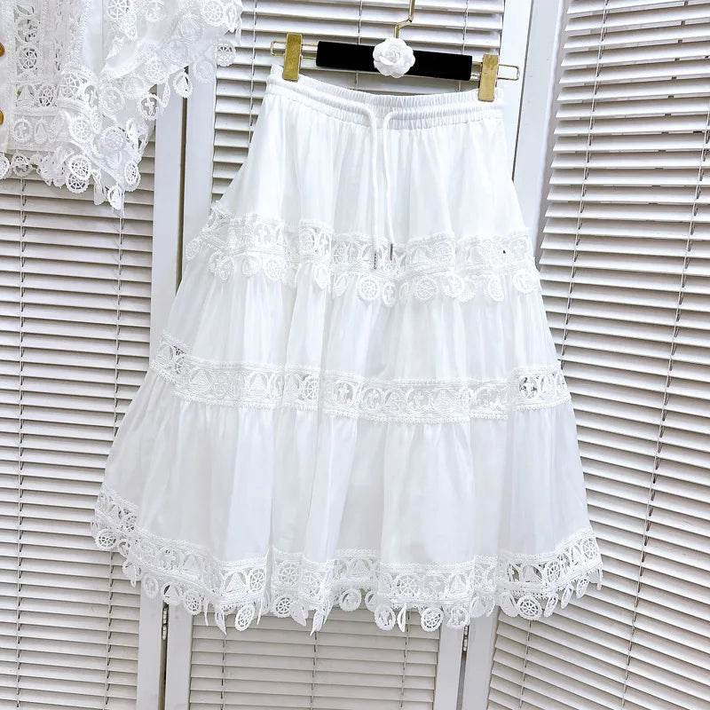Hollow Out Skirt Set - P12 Hub Europe