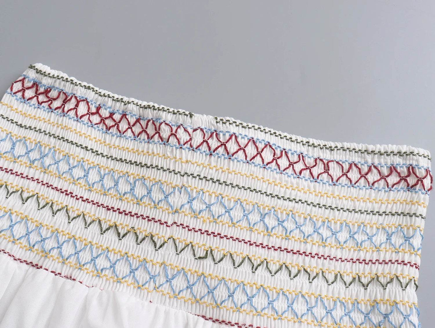 Ethnic Embroidered Top Skirt Set - P12 Hub Europe