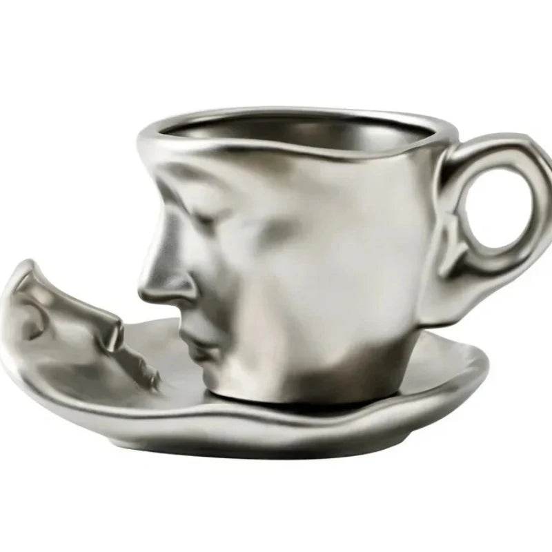 & Face Love Kissing Coffee Cups Mugs,creative Ceramic Mugs Coffee Cup Artistic Kiss Ceramic Coffee Cups Office Cup Wedding Gifts - P12 Hub Europe