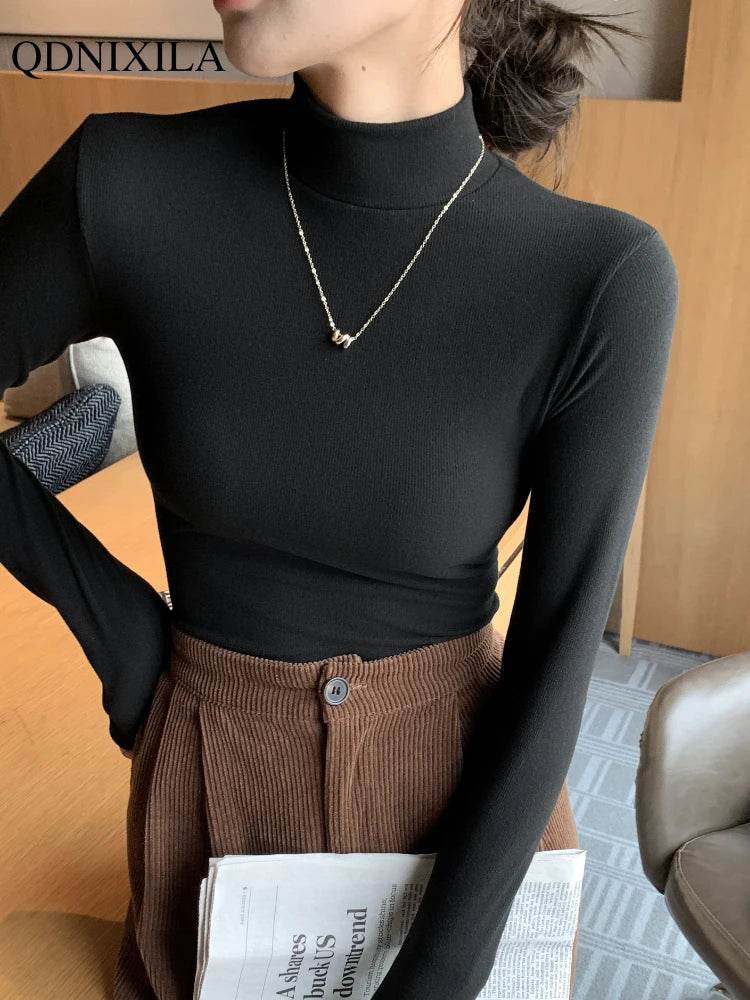 Women's Half Turtleneck Sweater - P12 Hub Europe