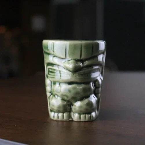 60ml Tiki Mug Hawaiian Cocktail Cup Creative Wine Bar Tools Beverage Cups Gifts for Friends Luxury Decoration Ceramic Funny Cup - P12 Hub Europe