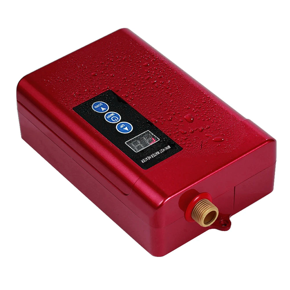 110V 220V Instant Electric Water Heater Faucet Intelligent Touch Heating Fast 3 Seconds Hot Shower with Temperature Display