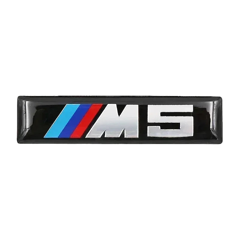 1pcs Silicone Car badge Sticker Decals For Bmw M M3 M5 Performance E36 E46 E39 E53 E90 E60 E61 E93 E87 F10 X1 X3 X5 Accessories