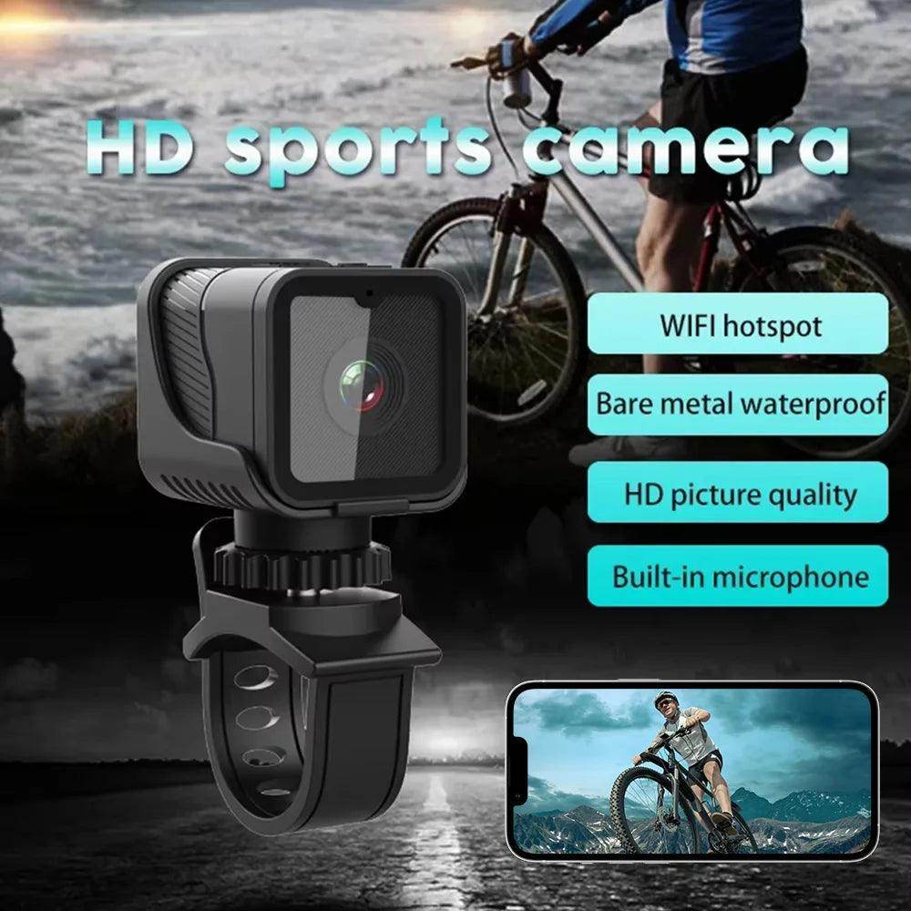 Mini Action Camera 1080P WiFi Bike/Helmet Mount, Waterproof - P12 Hub Europe