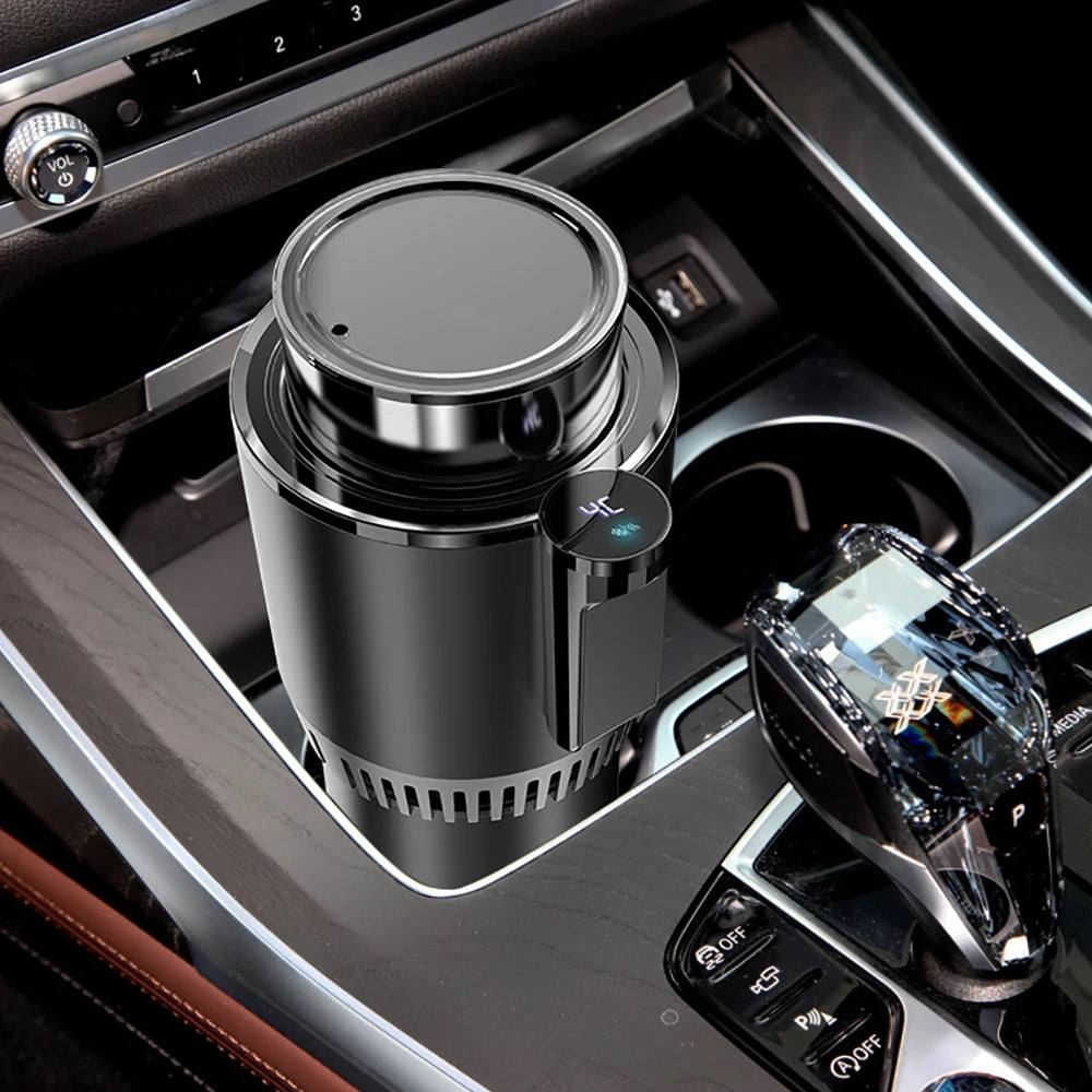 DC 12V Warmer Cooler Smart Car Cup Car Heating Cooling Cup 2-in-1 Car Office Cup Mug Holder Cooling Beverage travel Drinks Cans