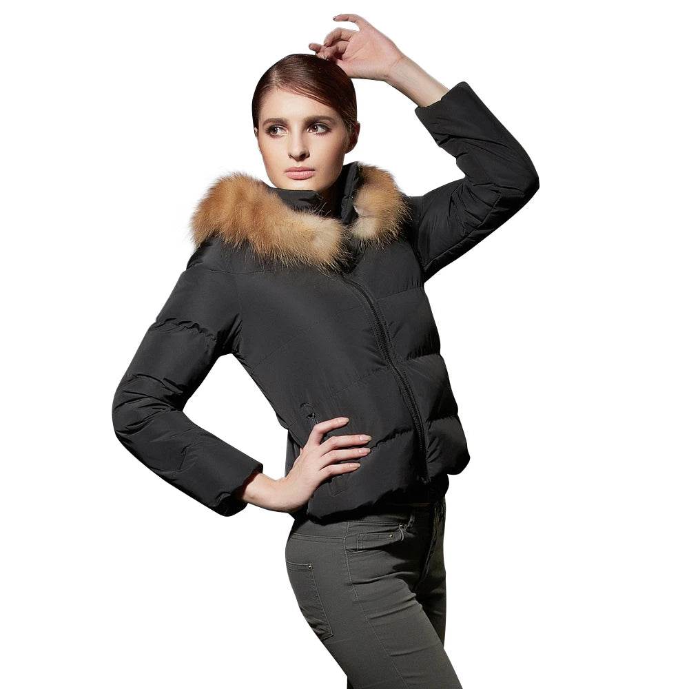 Fur Hooded Puffer - P12 Hub Europe